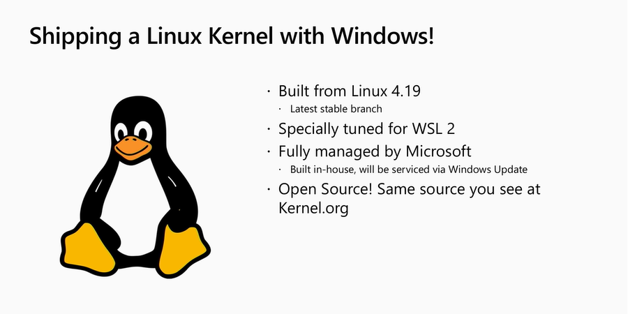 Shipping a Linux Kernel with Windows
